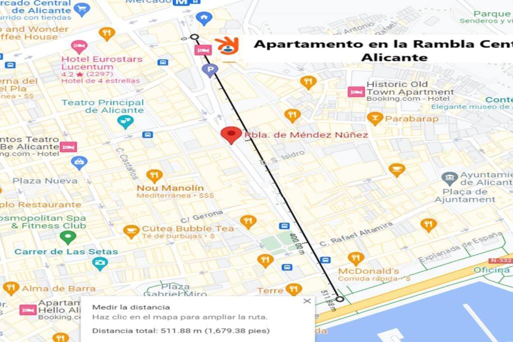 Apartamento Centro Rambla Alicante A Dış mekan fotoğraf