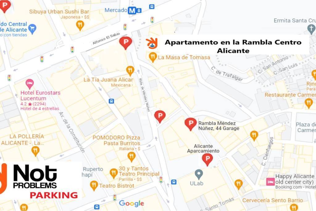 Apartamento Centro Rambla Alicante A Dış mekan fotoğraf