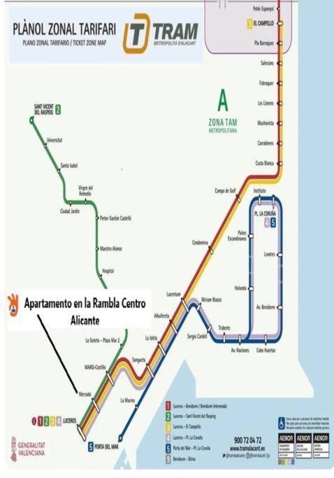 Apartamento Centro Rambla Alicante A Dış mekan fotoğraf